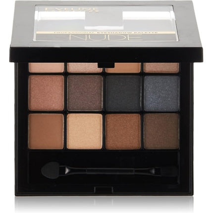 Eveline Eye Shadow Palette All In One Nude Satin and Soft Shadows 12g