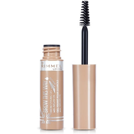 Rimmel London Brow This Way Brow Styling Gel with Argan Oil 5ml Blonde