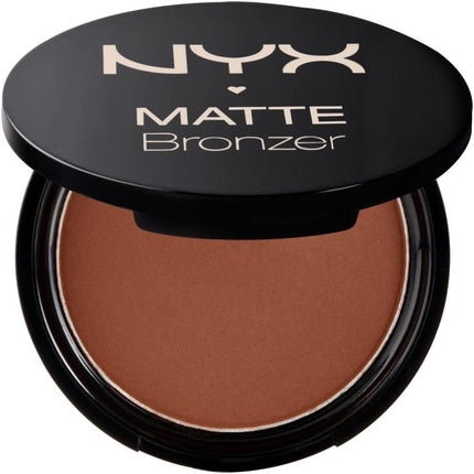 NYX Professional Makeup Matte Body Bronzer Pressed Powder Vegan Formula Dark Tan 04