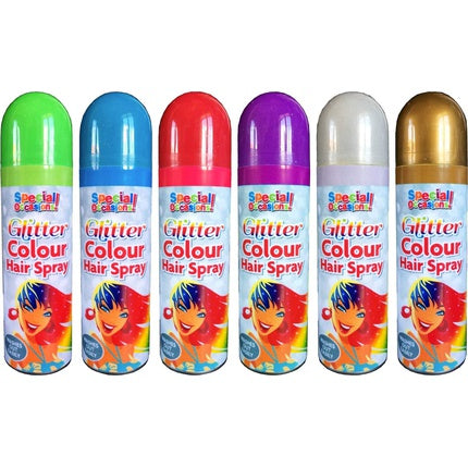 Paint Factory Special Occasions Glitter Effect Hair Spray, 200 Ml, Assorted