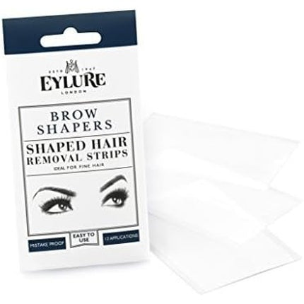 Eylure Taking Shape Eyebrow Shapers Brow Wax Strips Cold Wax Pre-Cutout
