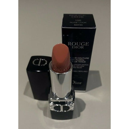 Dior Rouge Dior Couture Color Refillable Lipstick 100 Nude Look Satin 0.12oz