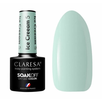Claresa Soak Off Uv/Led Ice Cream Hybrid Nail Polish 05 5g