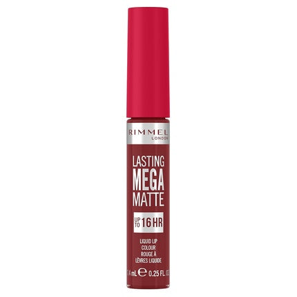 Rimmel London Lasting Mega Matte Liquid Lipstick Longwear Moisturizing Vegan