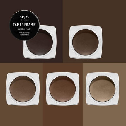NYX Professional Makeup Tame & Frame Tinted Eyebrow Pomade - Black 0.021kg