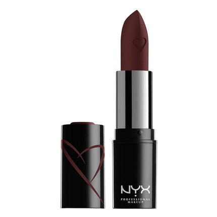 NYX PROFESSIONAL MAKEUP Shout Loud Satin Lipstick Infused With Shea Butter - Plum Brown 1 Count