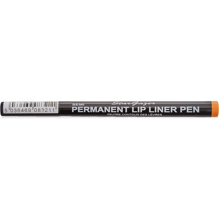Stargazer Vegan Waterproof Semi-Permanent Lip Liner Number 1 Up To 24 Hour Lip Coverage With Fine Tip Applicator