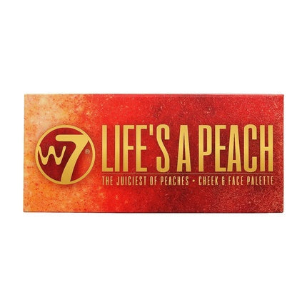 W7 Life's A Peach Face Palette 5 Shades 100g