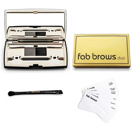 Fab Brows Duo Eyebrow Kit Slate/Black