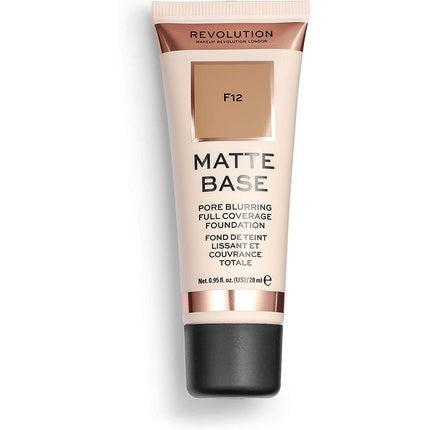 Makeup Revolution Matte Base Foundation F12 28ml