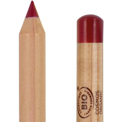 Boho Green Makeup Organic Natural Lip Pencil 1.04g - Red