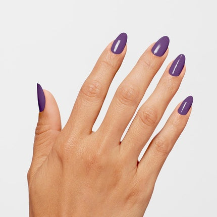 OPI Infinite Shine Long-Wear Dark Crème Finish Opaque Purple Nail Polish 0.5 fl oz