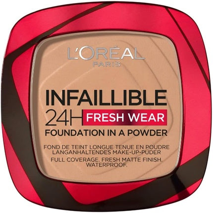 L'Oréal Paris Infallible 24H Fresh Wear Foundation in a Powder 220 Sand