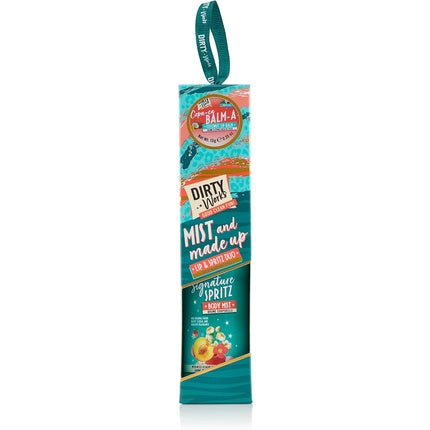 Dirty Works Fruity and Floral Body Mist and Coconut Lip Balm Gift Set