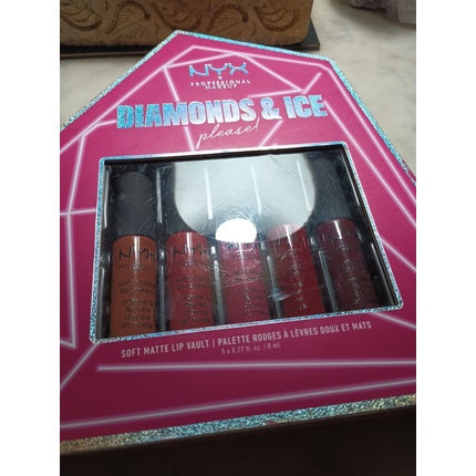 NYX Professional Makeup Diamonds &amp; Ice Please! Soft Matte Lip Cream Set - 5 Pieces
