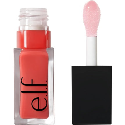elf Glow Reviver Lip Oil Nourishing Tinted Lip Oil Infused With Jojoba Oil Vegan &amp; Cruelty-Free Pink Quartz 7.6ml