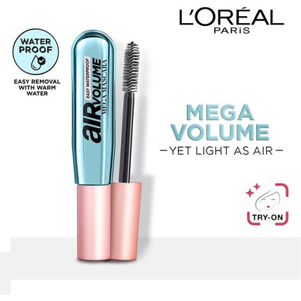 L'Oreal Paris Air Volume Mega Waterproof Mascara for Intense Volume