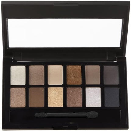 Maybelline The Nudes Eyeshadow Palette - 12 Shades, 9.6g