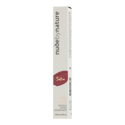 Nude by Nature Satin Liquid Lipstick 06 Wisteria 3.75ml