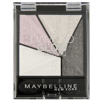Maybelline Diamond Glow Eye Shadow Color 04 Grey Pink Drama 0.09 oz