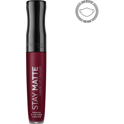 Rimmel Stay Matte Liquid Lipstick Plum This Show 810