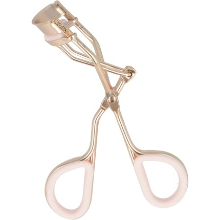PARSA Beauty LOV.U Eyelash Curler Gold with Pastel Pink Rubber Pad for Eye Shape Extension