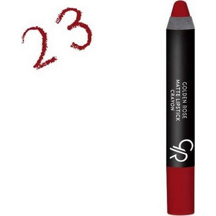 GOLDEN ROSE Matte Lipstick Crayon 23