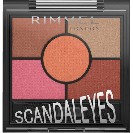 Rimmel London Scandaleyes 5 Pan Eyeshadow Palette Burgundy Pink
