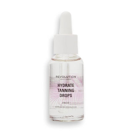 Revolution Beauty Buildable Face Tanning Drops Self Fake Tan 50ml