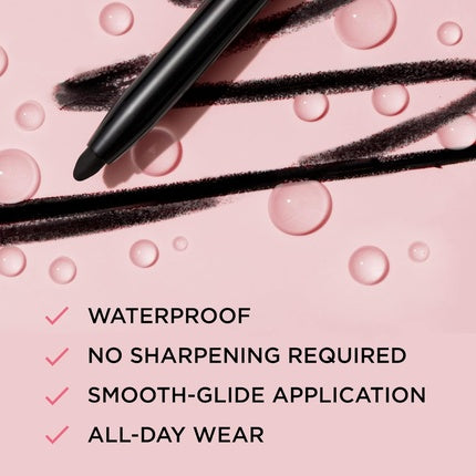 IT Cosmetics Superhero No-Tug Retractable Eyeliner All-Day Wear Waterproof Formula with Avocado Oil Chamomile Extract Vitamin E & Carnauba Wax 0.008 oz Silk Taupe