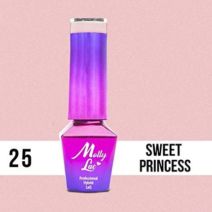 Mollylac Wedding Uv/Led Hybrid Nail Polish 25 I Do Sweet Princess 5g