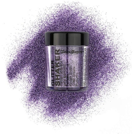 Stargazer Glitter Shaker Lazer Purple Cosmetic Glitter Powder for Eyes Lips Face Body Hair Nails