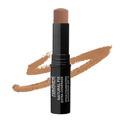 Radiant Professional Natural Fix Extra Coverage Stick Foundation SPF 15 Paraben & Oil Free Matte Finish 8.5g Tawny 0.3 Ounce