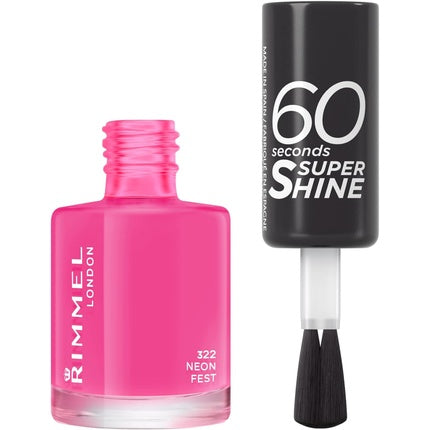 Rimmel London Rita Ora 60 Seconds Super Shine Nail Polish Neon Fest 8ml