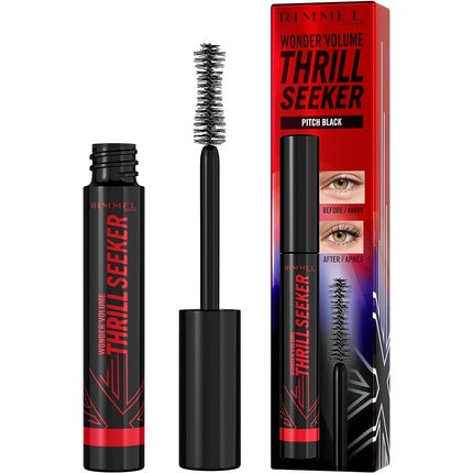 Rimmel Wonder Volume Thrill Seeker Mascara In Black, 8ml