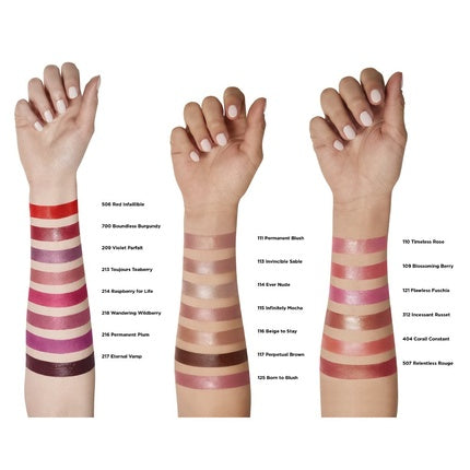 L'Oreal Paris Indefectible Lip Makeup Liquid Lipstick 505 Resolution Red 24 Hour Full Lips with Moisturizing Lip Care Balm