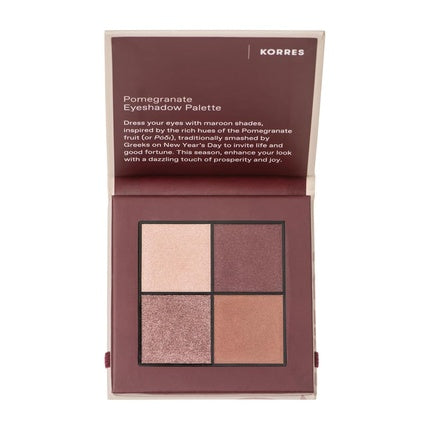 Korres Pomegranate Eyeshadow Palette - Chestnut Brows