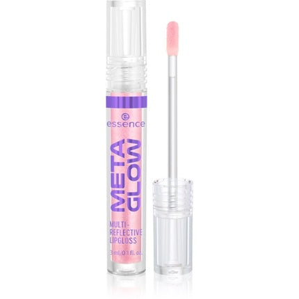 Essence META GLOW MULTI-REFLECTIVE lip gloss - Digital Pink, 3 ml