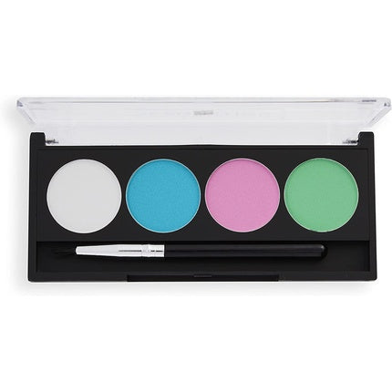 Makeup Revolution Graphic Liner Palette Colored Eyeliner Pastel Dream 4 Shades 5.4g