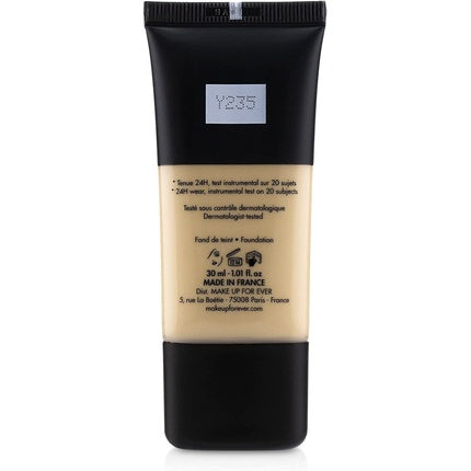 MAKE UP FOR EVER Matte Velvet Skin Liquid Foundation 30ml R235 Ivory Beige