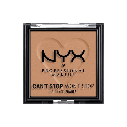 NYX Professional Makeup Can't Stop Won't Stop Mattifying Powder Caramel 0.21oz