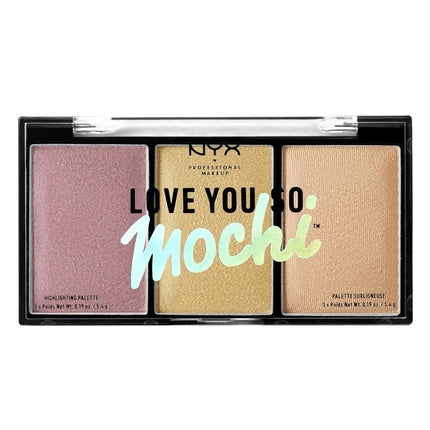 Nyx Love You So Mochi Highlighter Multicoloured Palette 16.2g