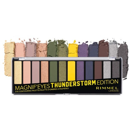 Rimmel London Magnif'eyes Eyeshadow Palette 10 Stormy
