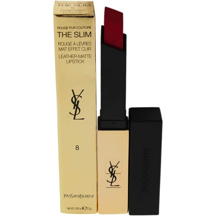 Rouge Pur Couture The Slim Matte Lipstick (8) Countrary Fuchsia 0.08oz
