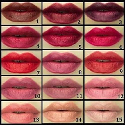 Golden Rose Matte Lipstick Column 15