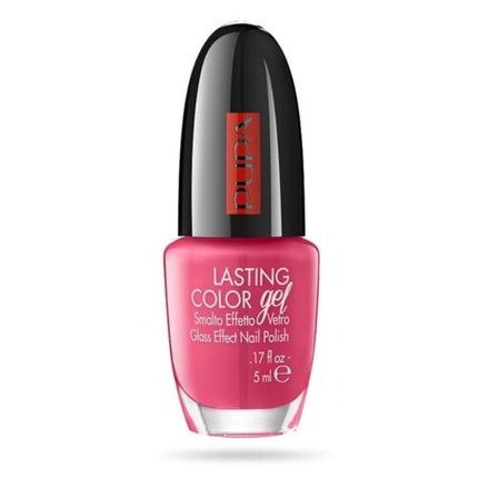 Pupa Milano Long-Lasting Color Gel Nail Polish 5ml - #128 Spicy Fuchsia