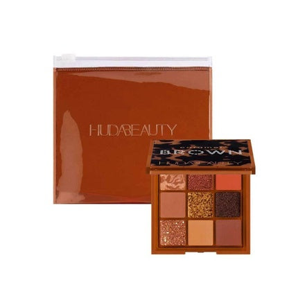 HUDA BEAUTY Brown Obsessions Eyeshadow Palette 7.5g with Bag