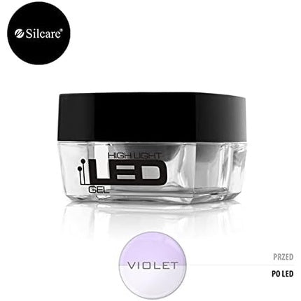 Silcare High Light LED Violet Gel Builder 15g