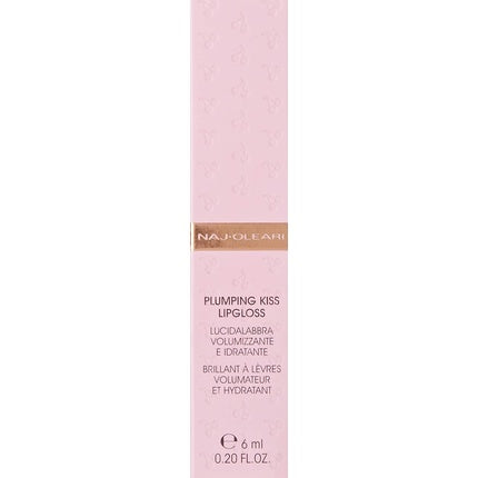 NAJ-OLEARI Plumping Kiss Lipgloss Makeup for Face Woman 08 Pearl Cyclamen Pink
