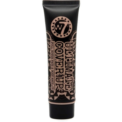 W7 Ultimate Cover Up Foundation Full Cover Face & Body Make Up 75ml Medium 6